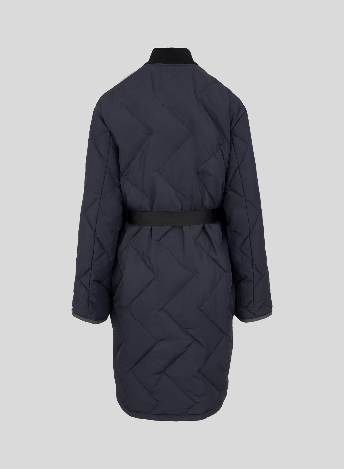 PIUMINO LUNGO IMBOTTITO LEGGERO IN CHIFFON TECNICO