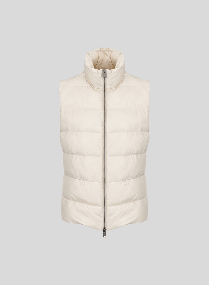 GILET IMBOTTITO IN NYLON SUPERLEGGERO