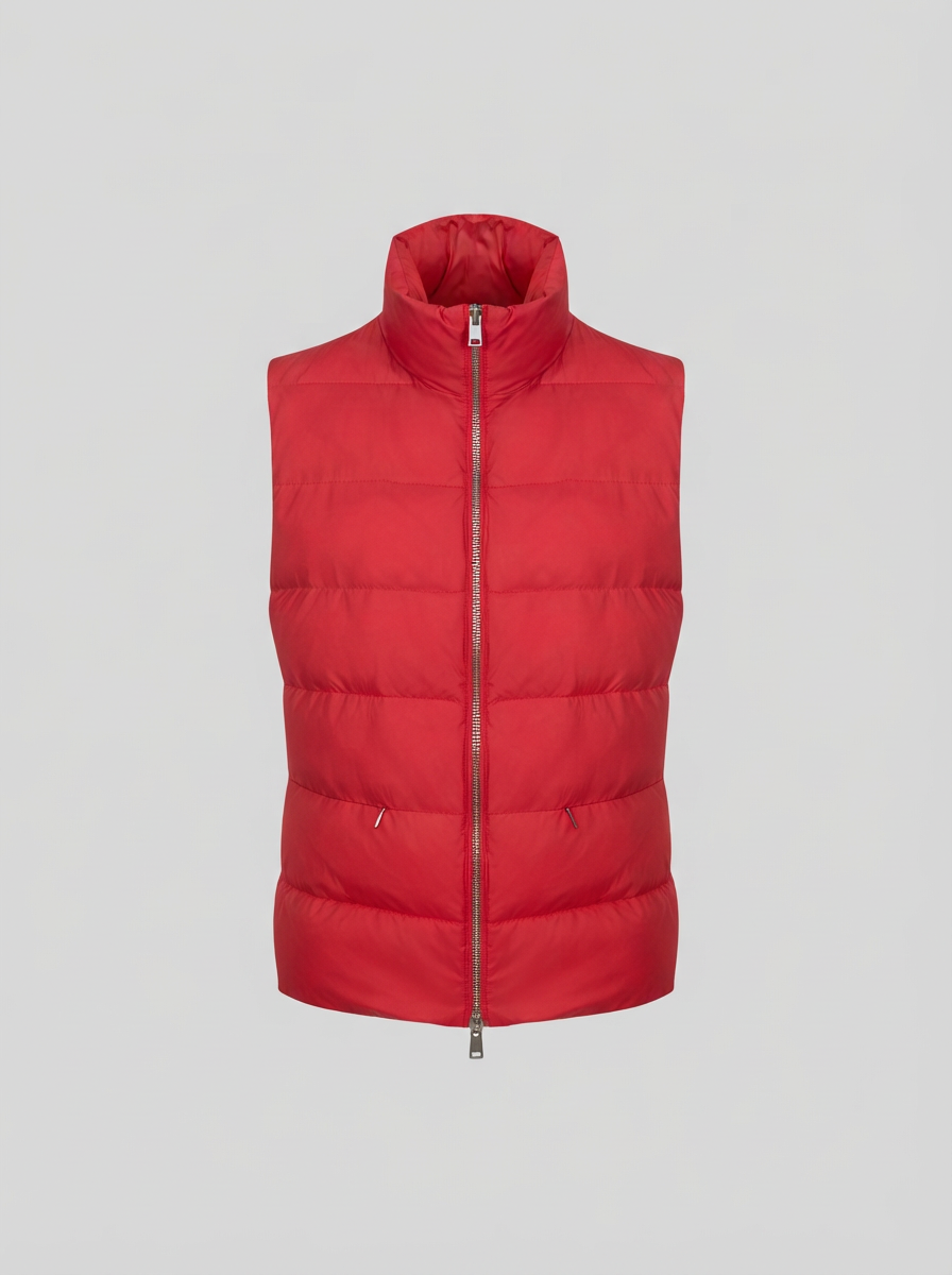 GILET IMBOTTITO IN NYLON SUPERLEGGERO