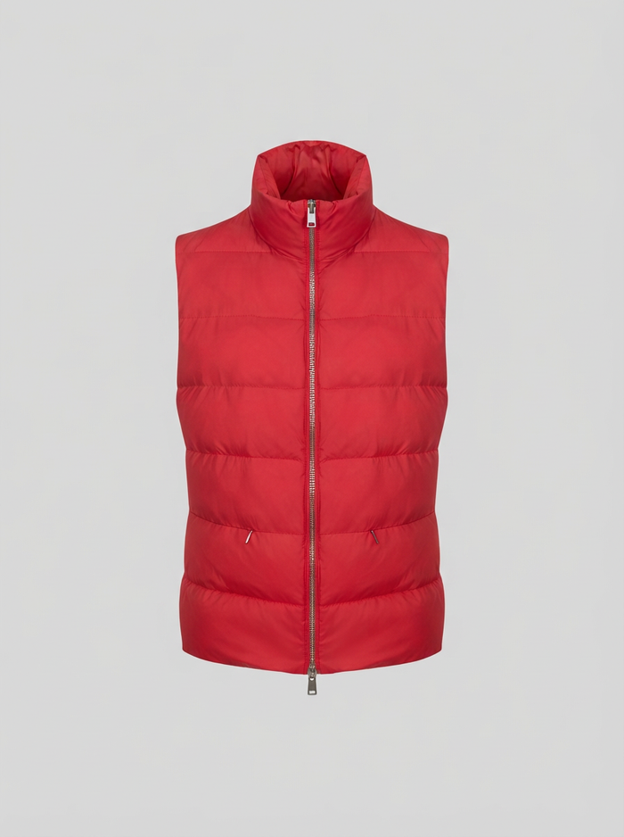 GILET IMBOTTITO IN NYLON SUPERLEGGERO
