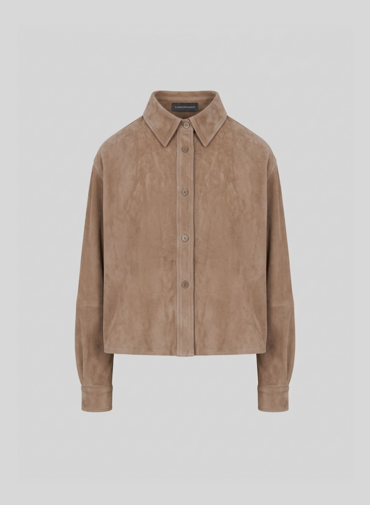 SUEDE OVERSHIRT