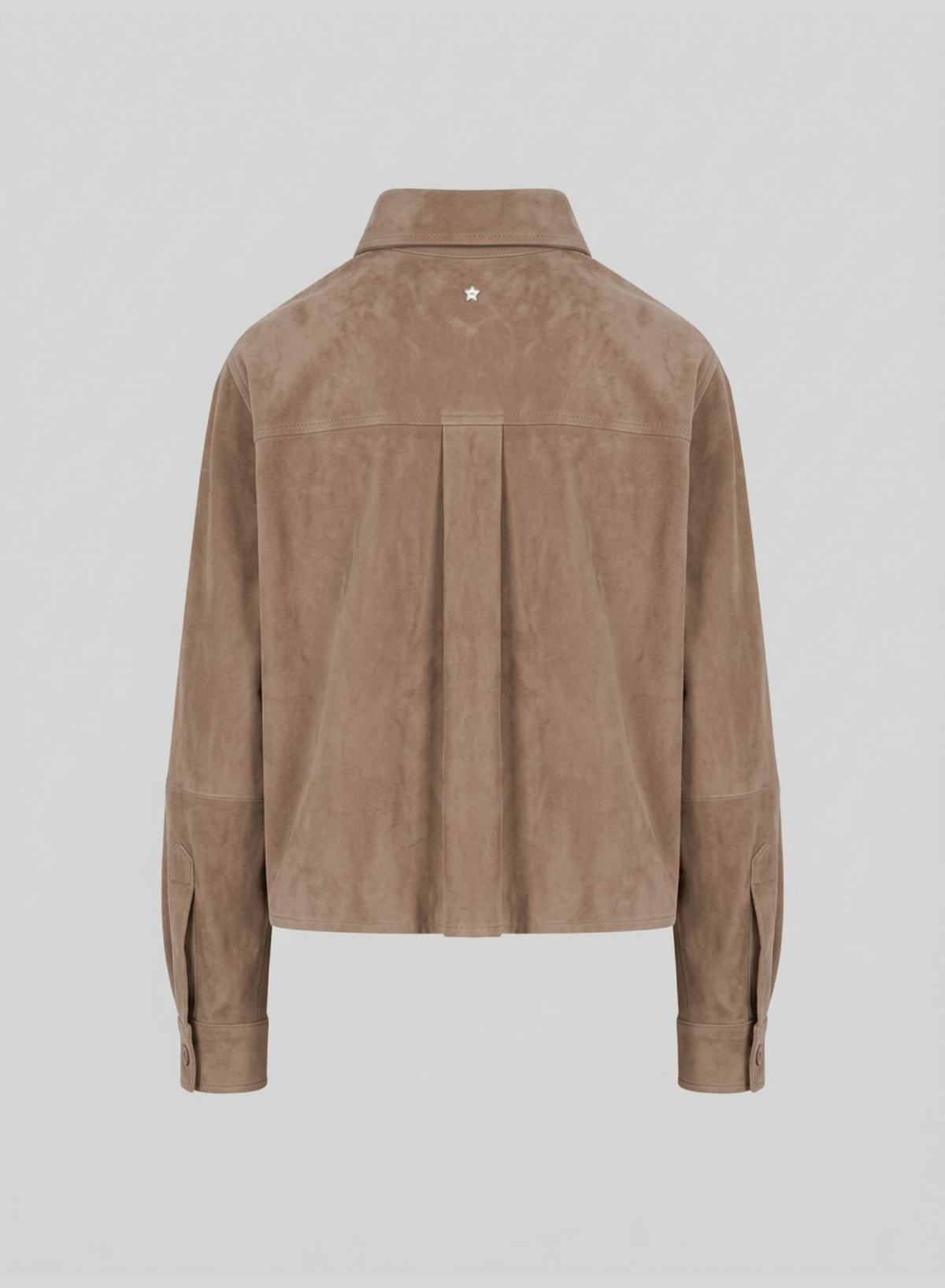 SUEDE OVERSHIRT