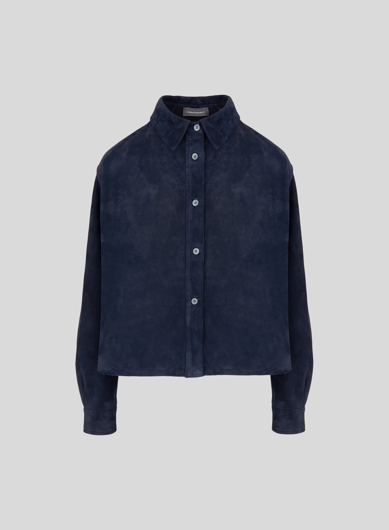 SUEDE OVERSHIRT
