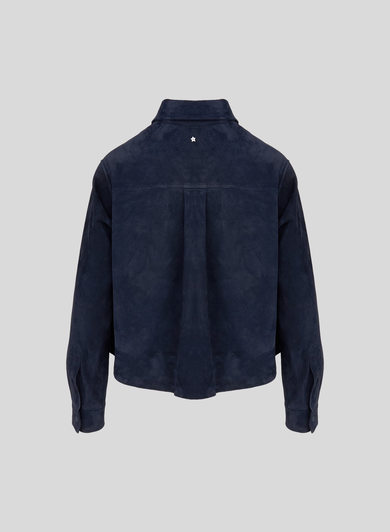 SUEDE OVERSHIRT