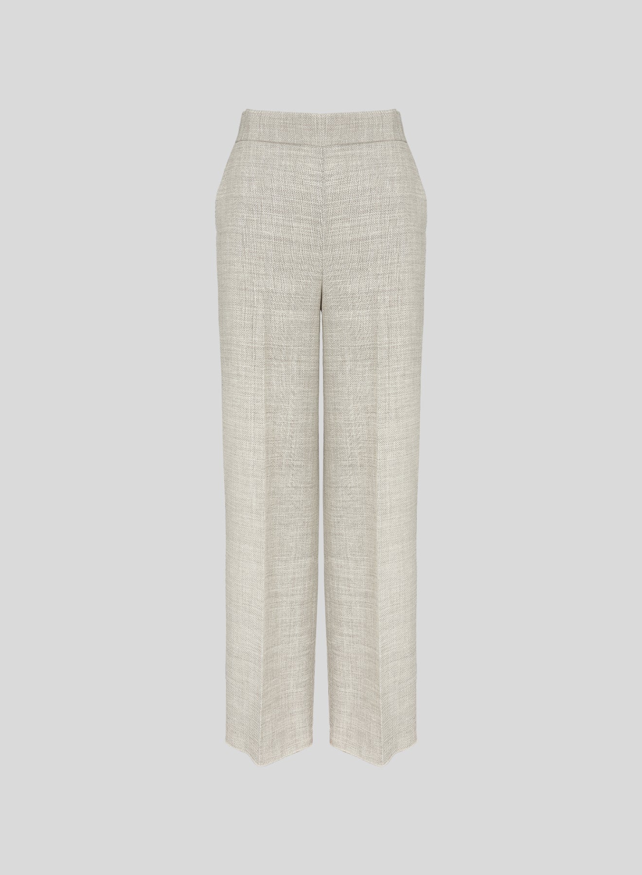 PANTALONI SARTORIALI IN LANA, ALPACA E LINO