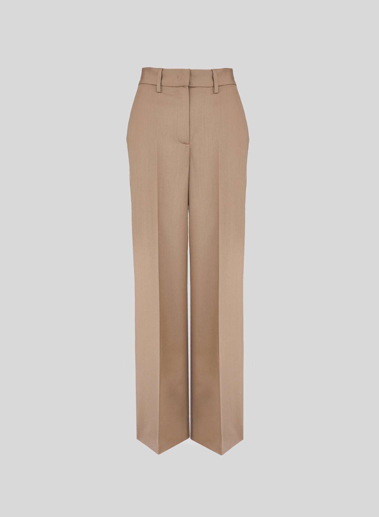 PANTALONI SARTORIALI IN RASO DI LANA