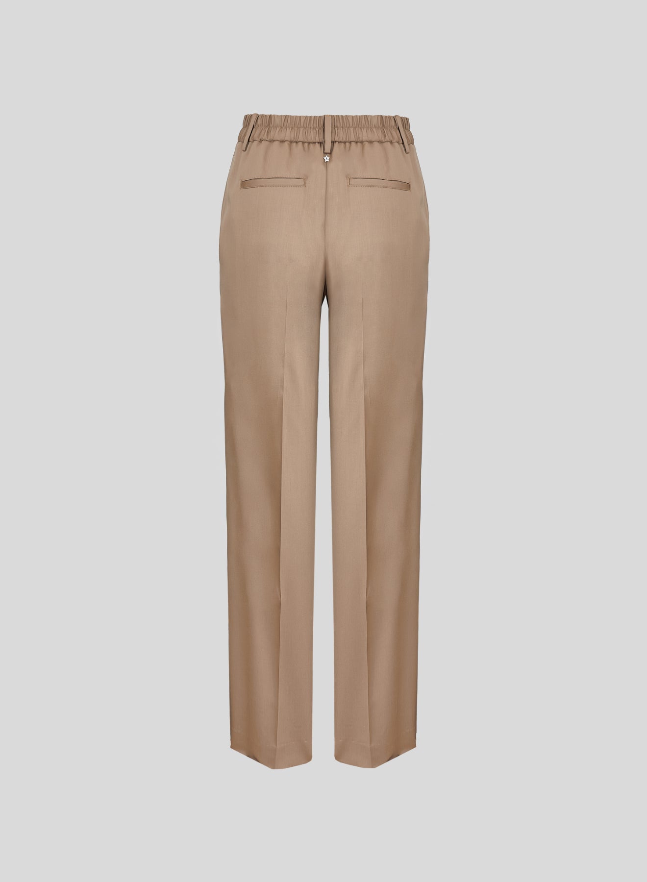 PANTALONI SARTORIALI IN RASO DI LANA