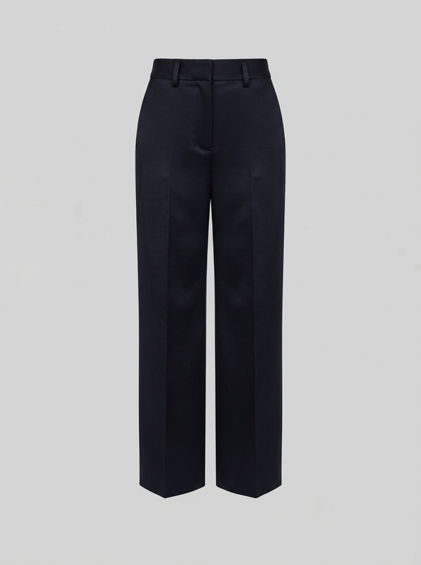 PANTALONI SARTORIALI IN RASO DI LANA