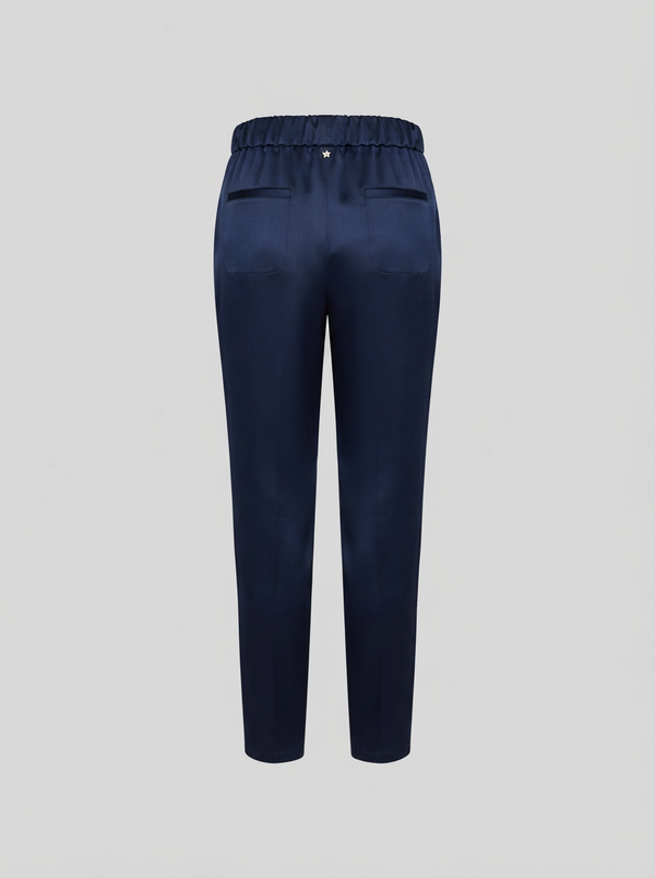 JOGGERS IN RASO DI LANA