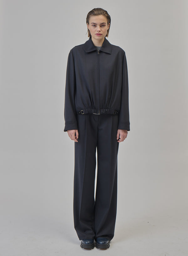 PANTALONI SARTORIALI IN LANA TECNICA STRETCH