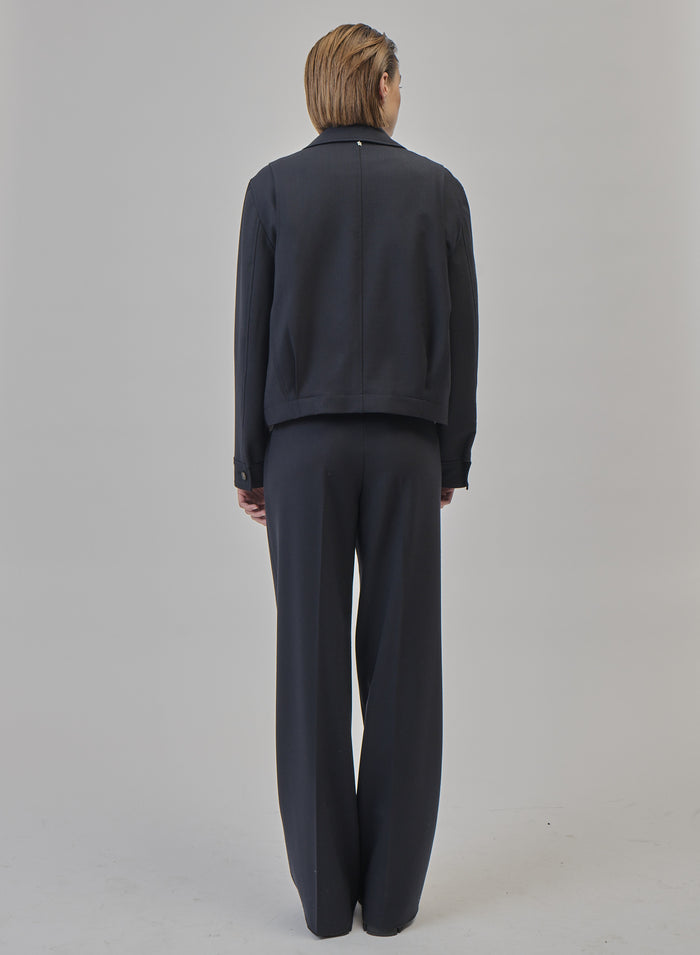 PANTALONI SARTORIALI IN LANA TECNICA STRETCH