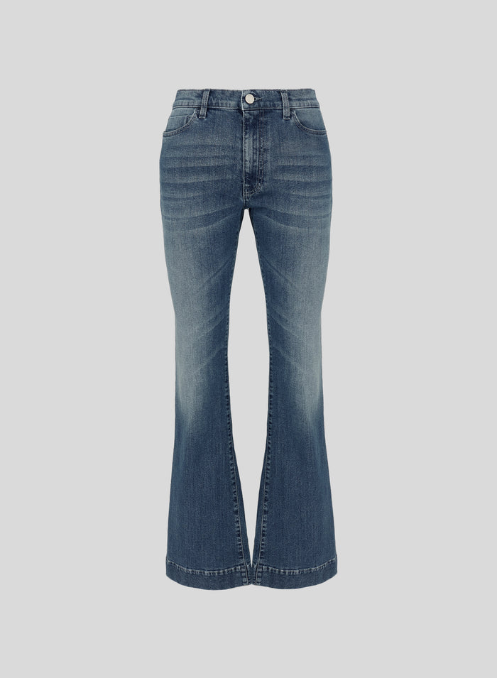JEANS A VITA MEDIA CON GAMBA FLARE