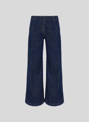 HIGH WAIST WIDE LEG JEANS