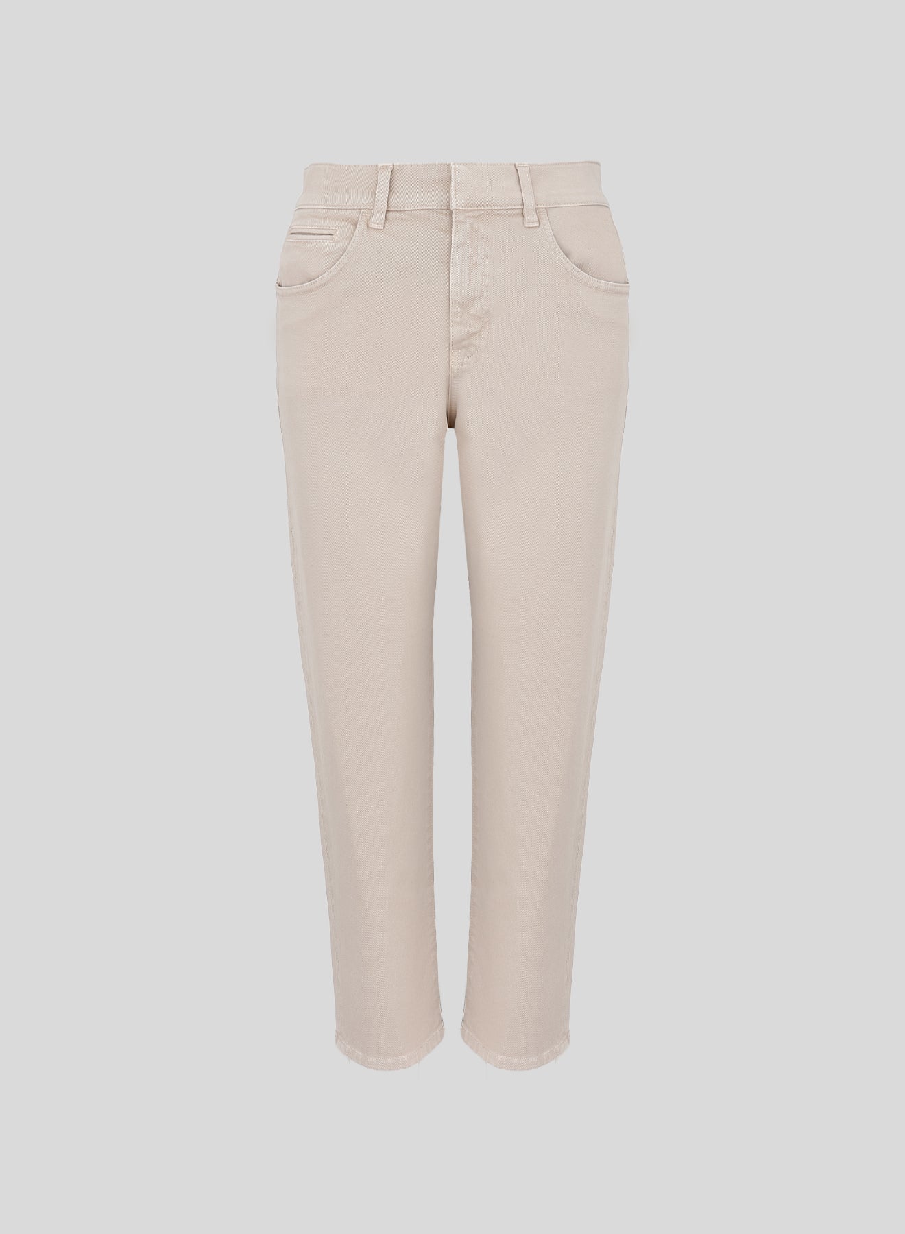 STRAIGHT LEG DENIM TROUSERS