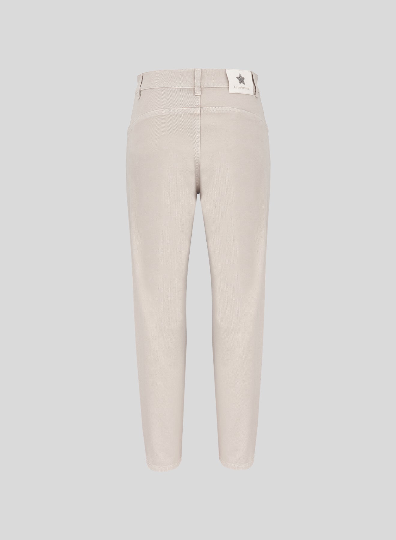 STRAIGHT LEG DENIM TROUSERS