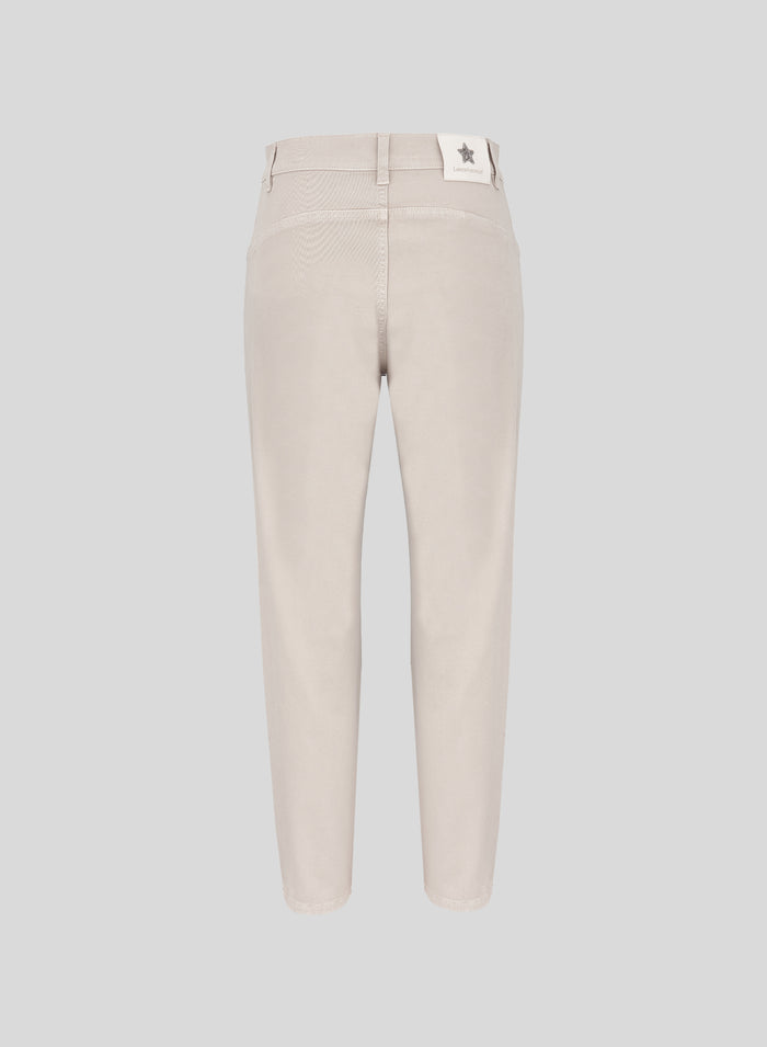 STRAIGHT LEG DENIM TROUSERS