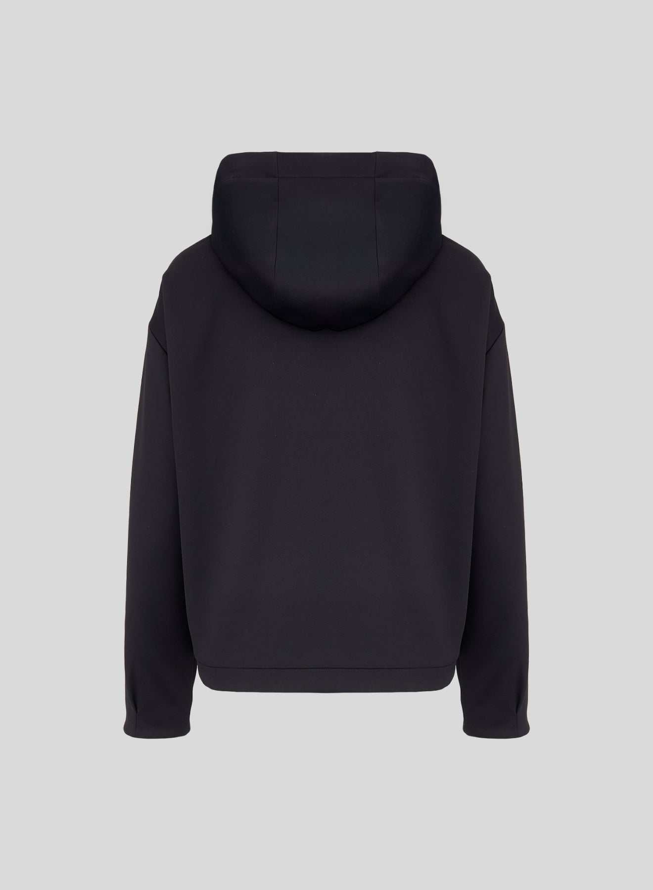 GIACCA IN FELPA DI JERSEY DI COTONE CON CAPPUCCIO