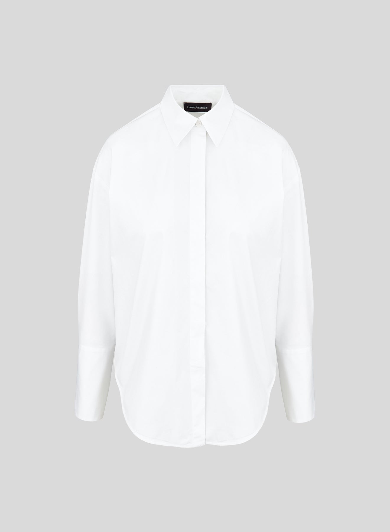 OVERSIZED COTTON POPLIN SHIRT