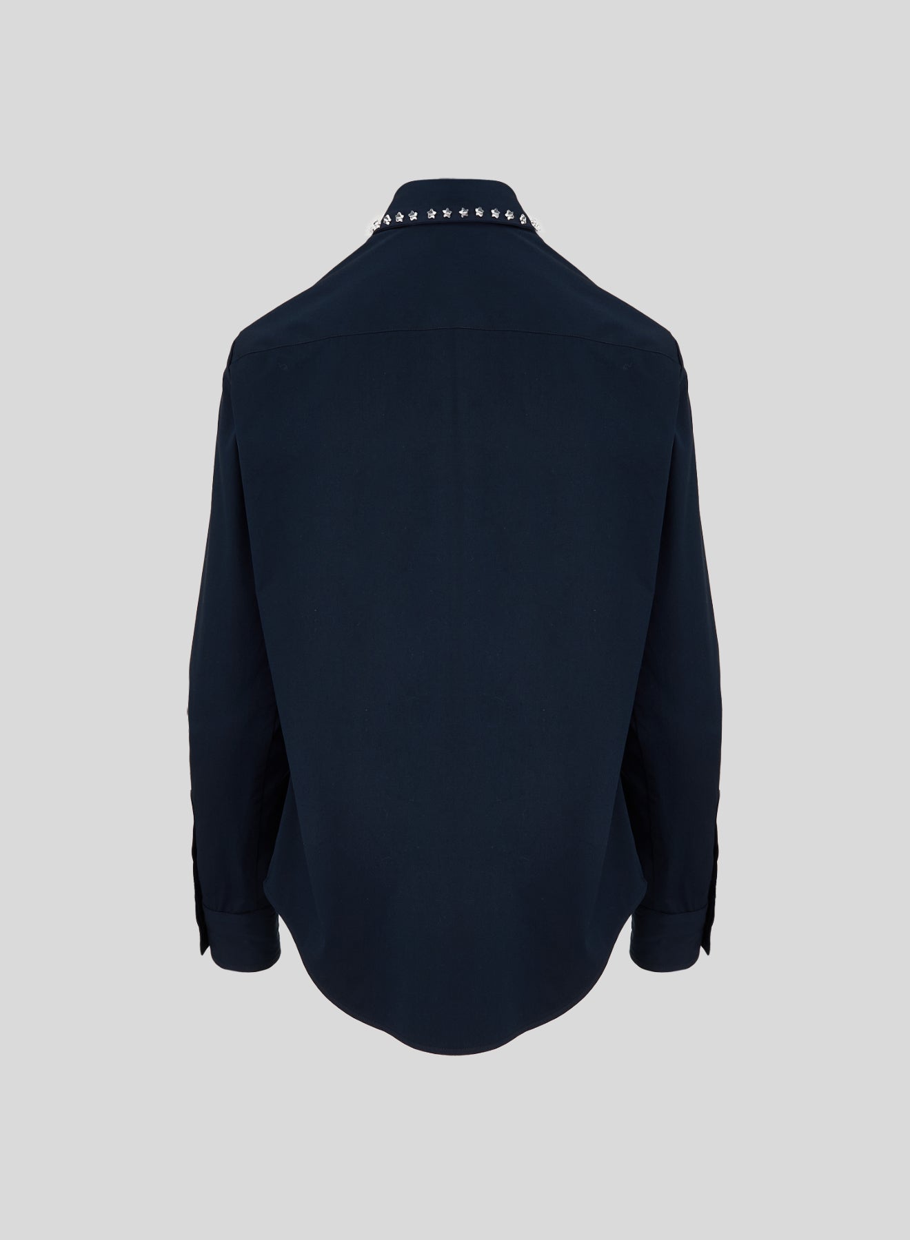 CLASSIC POPLIN SHIRT WITH STAR STUDS