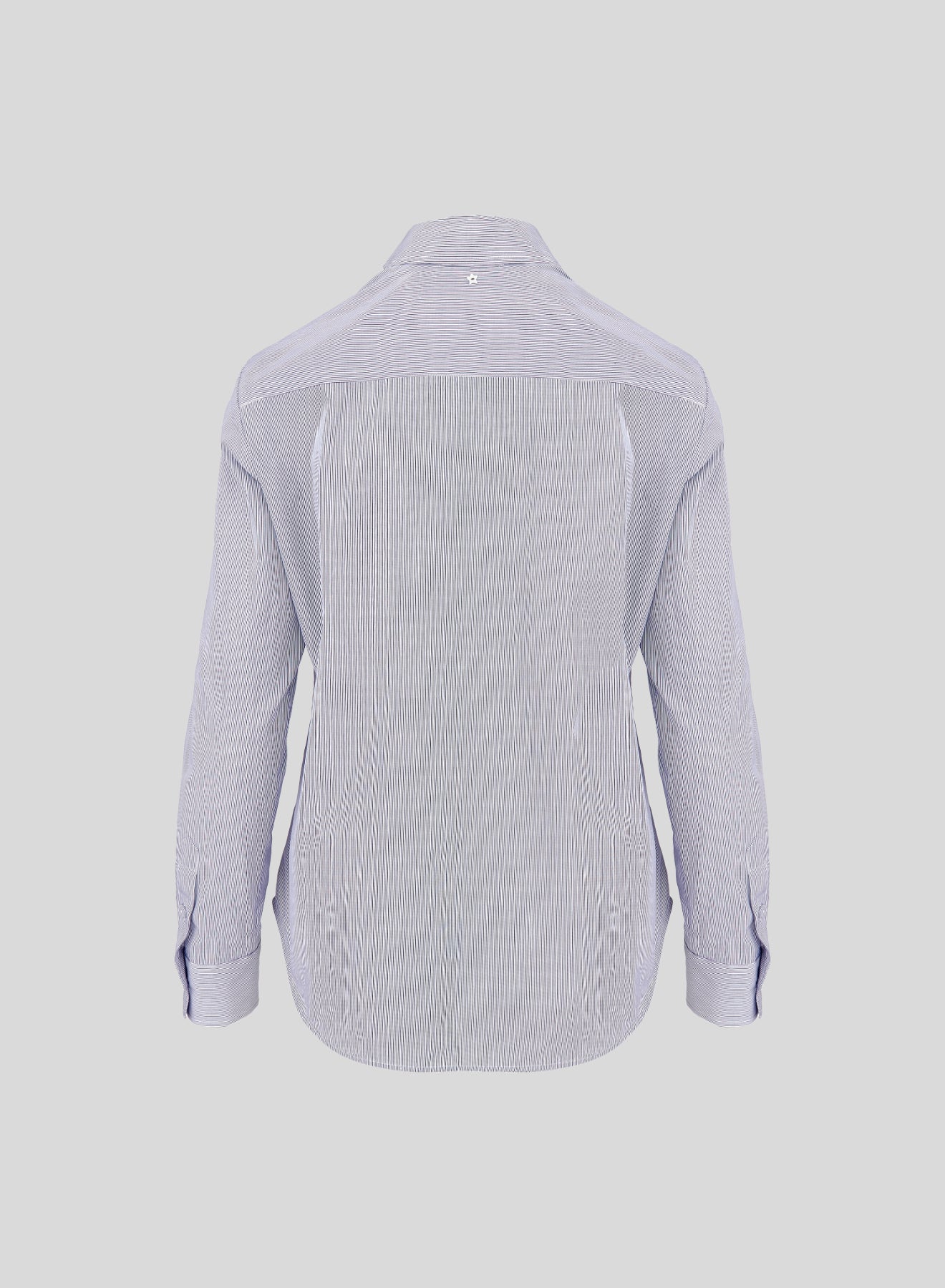 CAMICIA CLASSICA IN COTONE A RIGHE