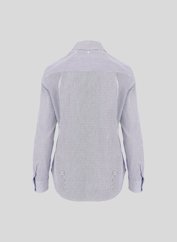 CAMICIA CLASSICA IN COTONE A RIGHE