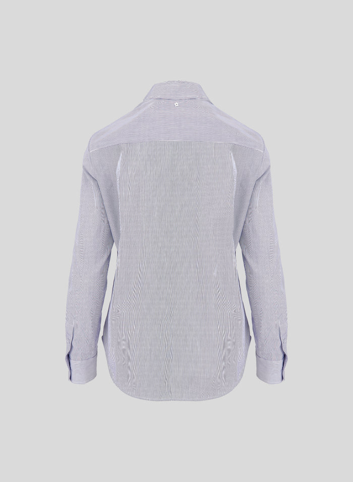 CAMICIA CLASSICA IN COTONE A RIGHE
