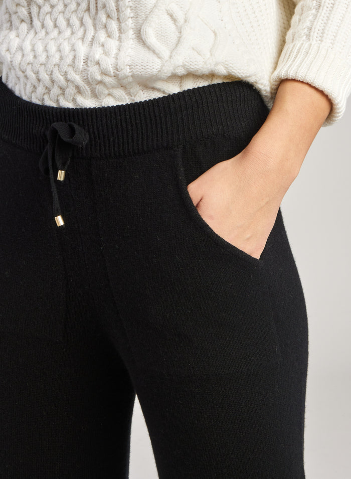 PANTS IN BLENDED CASHMERE