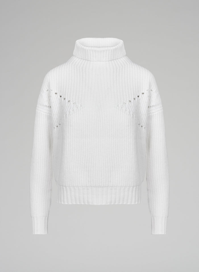 KNITTED TURTLE-NECK