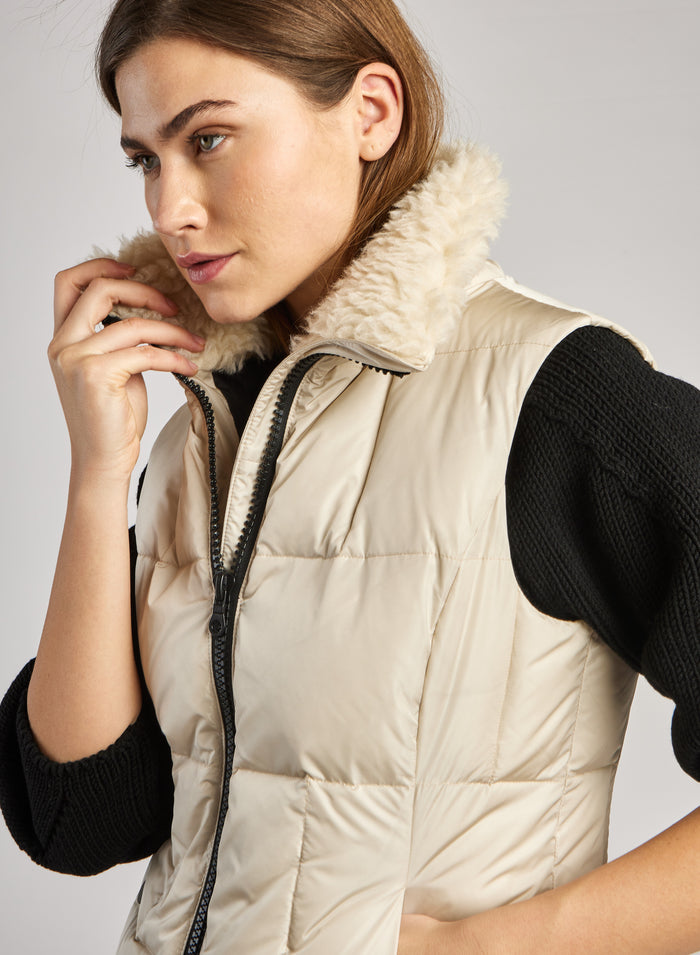 PADDED NYLON VEST