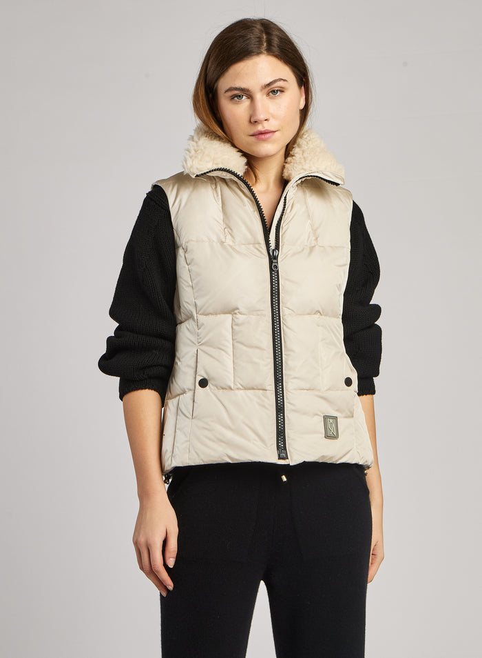 PADDED NYLON VEST