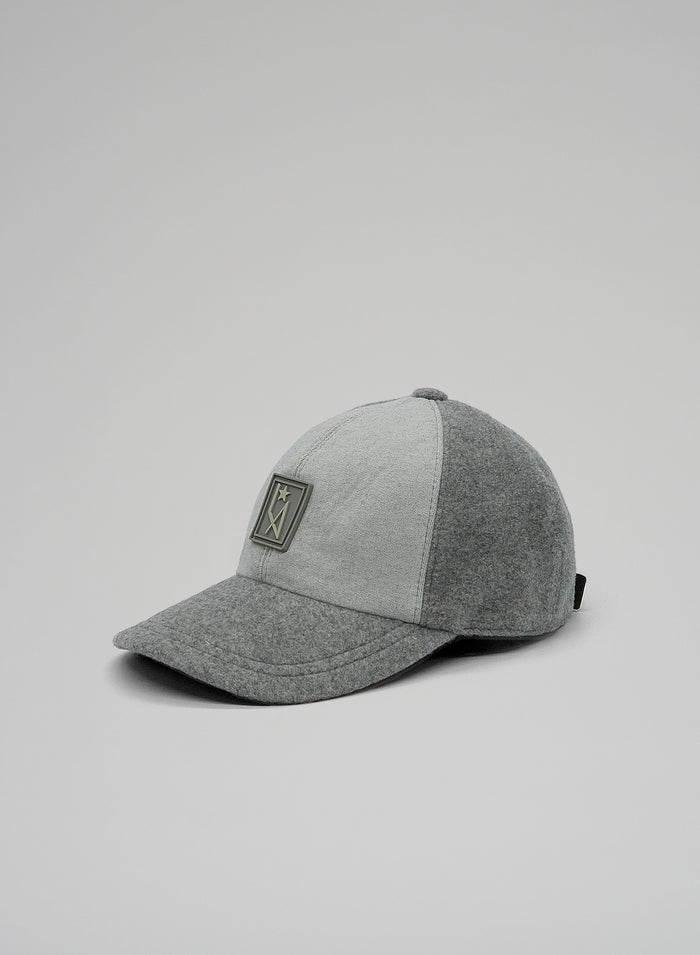 BASEBALL CAP IN CASHMERE E COTONE