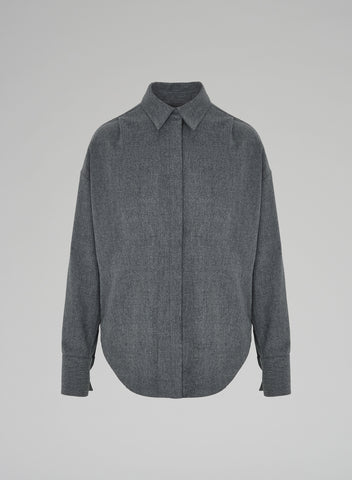CAMICIA IN FLANELLA STRETCH