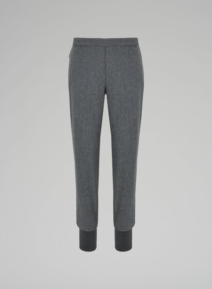 JOGGERS IN FLANELLA STRETCH