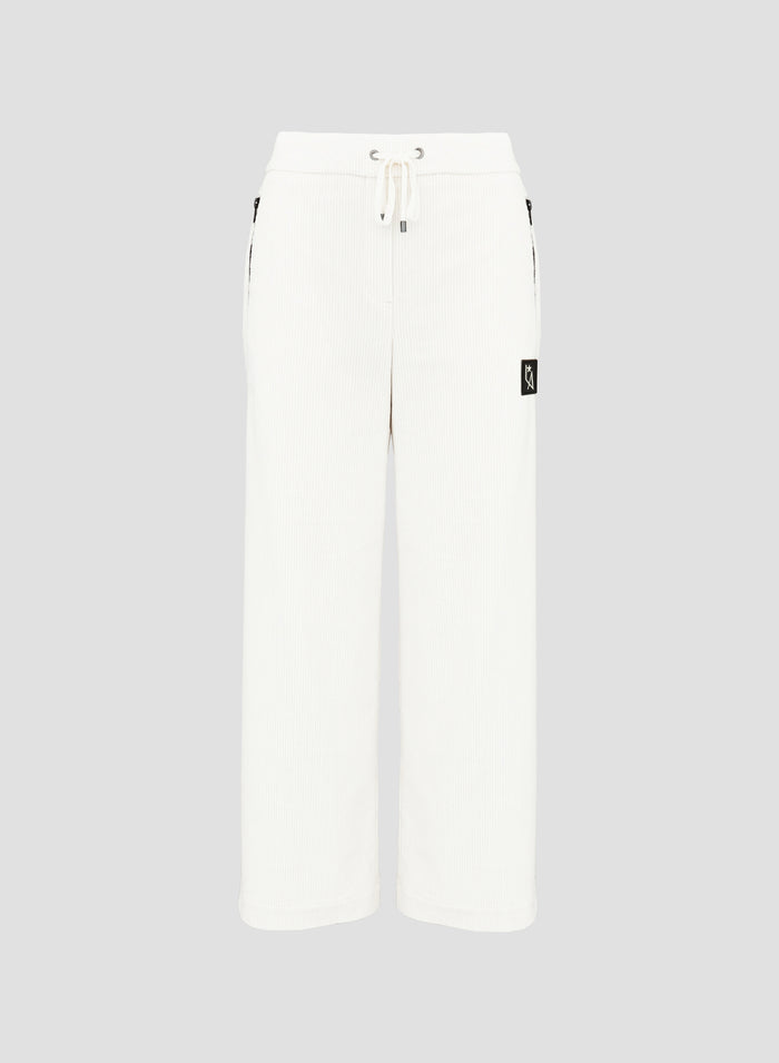 MOUNTAINEER VELVET WIDE LEG PANTS