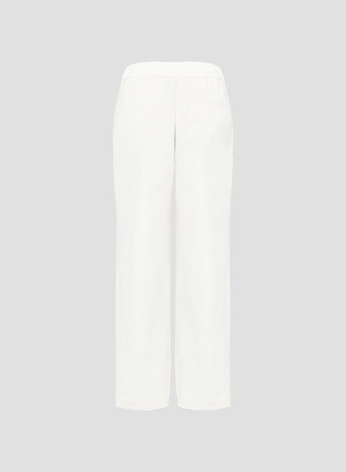 MOUNTAINEER VELVET WIDE LEG PANTS