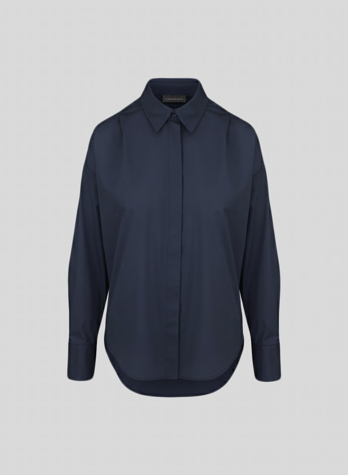 SILK BLEND TWILL CLASSIC SHIRT