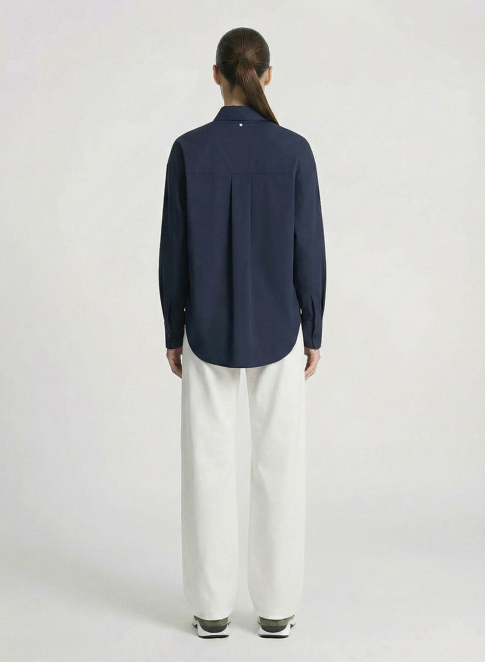 SILK BLEND TWILL CLASSIC SHIRT