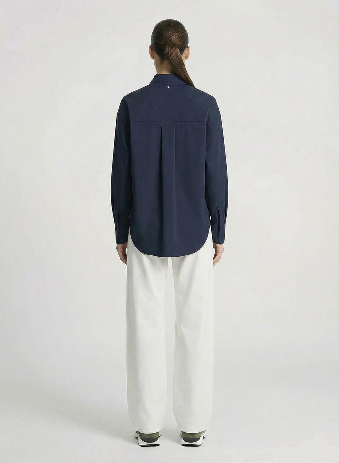 SILK BLEND TWILL CLASSIC SHIRT
