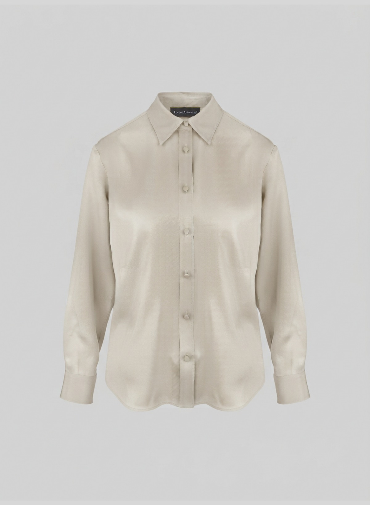 CAMICIA IN TWILL DI MISTO SETA