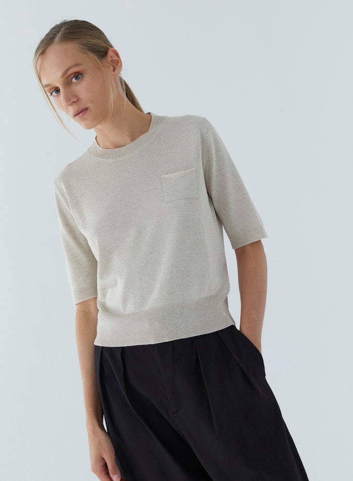 VISCOSE BLEND SWEATER