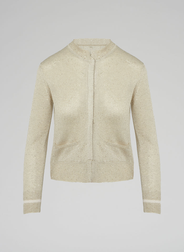 Lorena Antoniazzi CARDIGAN IN MAGLIA