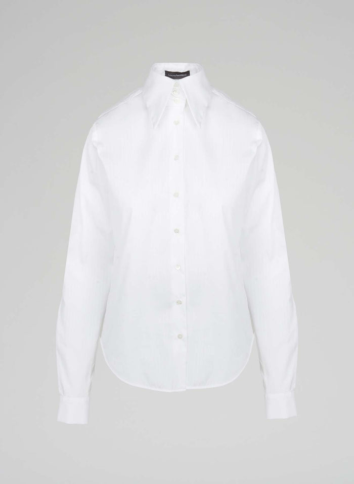 COTTON PINSTRIPES SHIRT