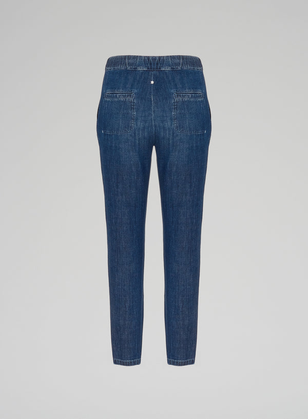 DENIM JOGGERS