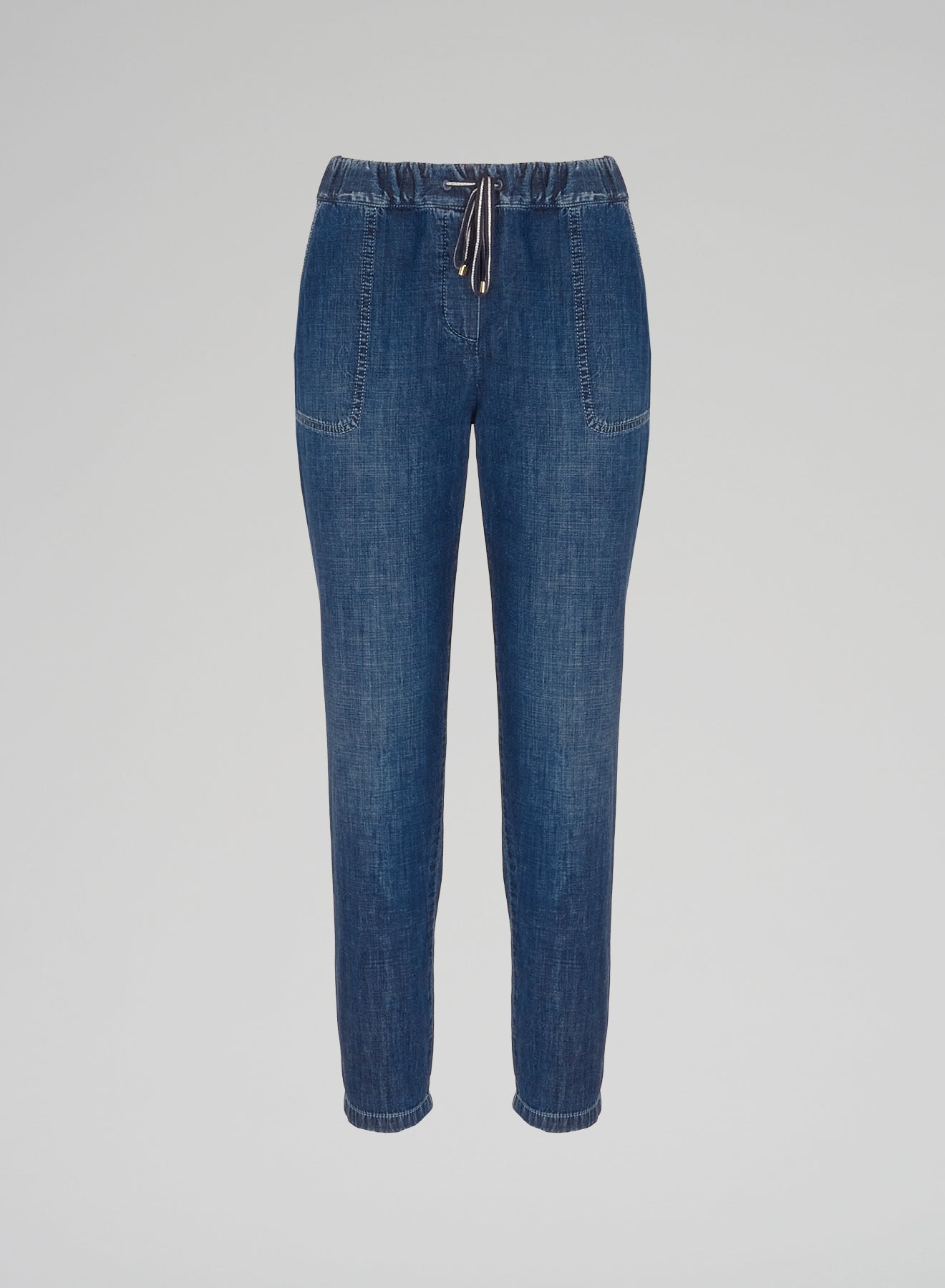 JOGGERS IN DENIM
