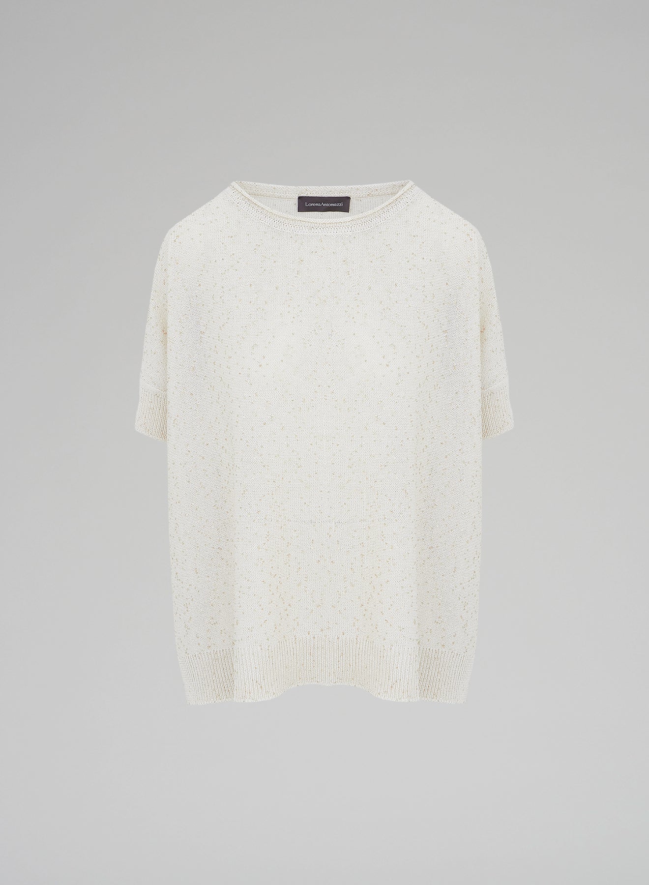 GIROCOLLO IN MAGLIA CON PAILLETTES