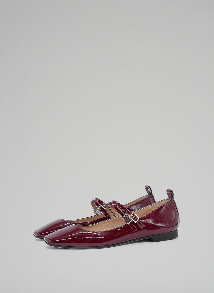 BALLERINE IN PELLE VERNICIATA