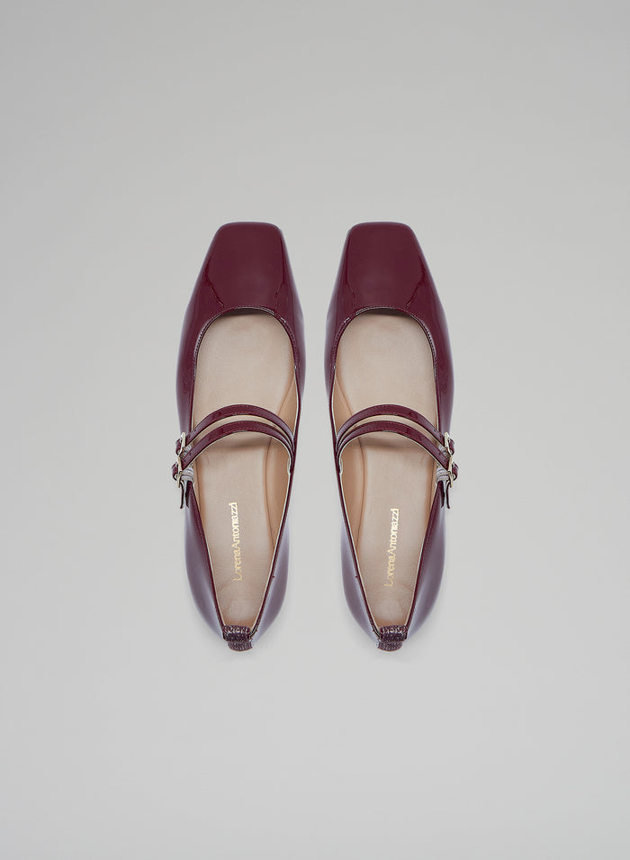 BALLERINE IN PELLE VERNICIATA
