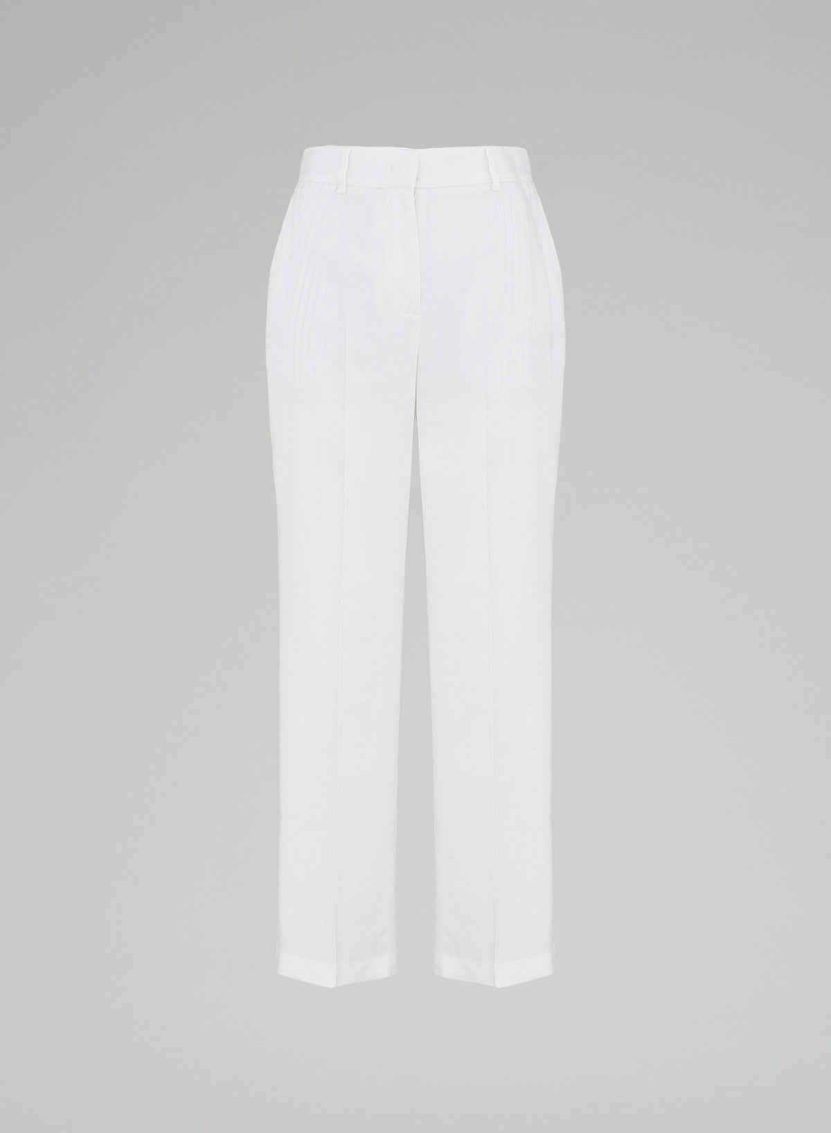 PANTALONI SARTORIALI IN MISTO LINO