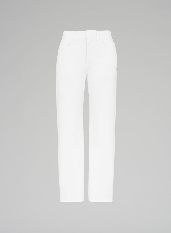 PANTALONI A VITA ALTA IN DENIM