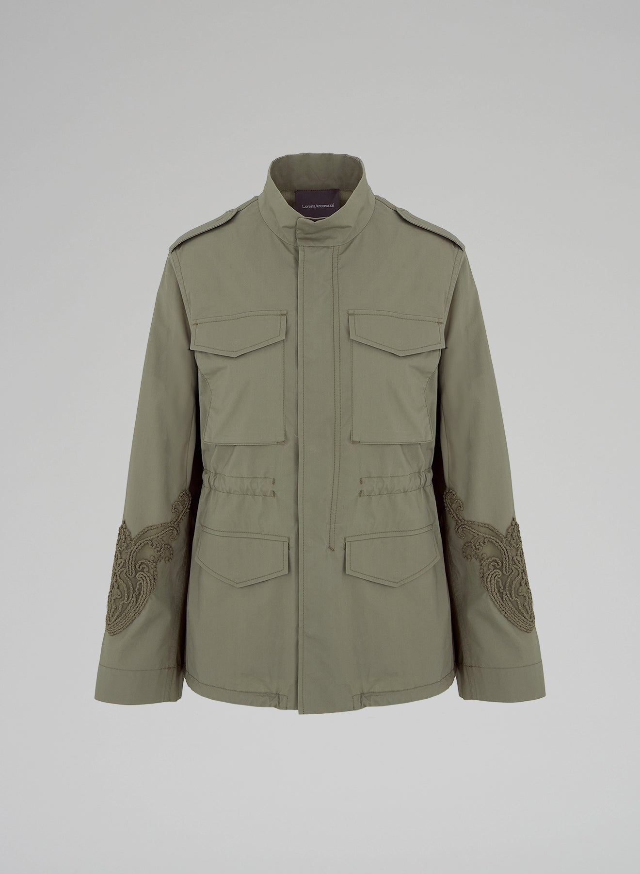 LIGHTWEIGHT POPLIN COTTON SAHARIANA JACKET